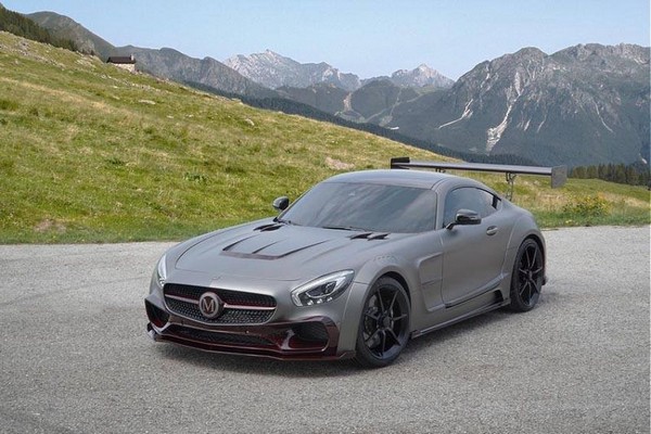 مرسيدس AMG GT تزود بجناح خلفي عملاق يثير التعجب